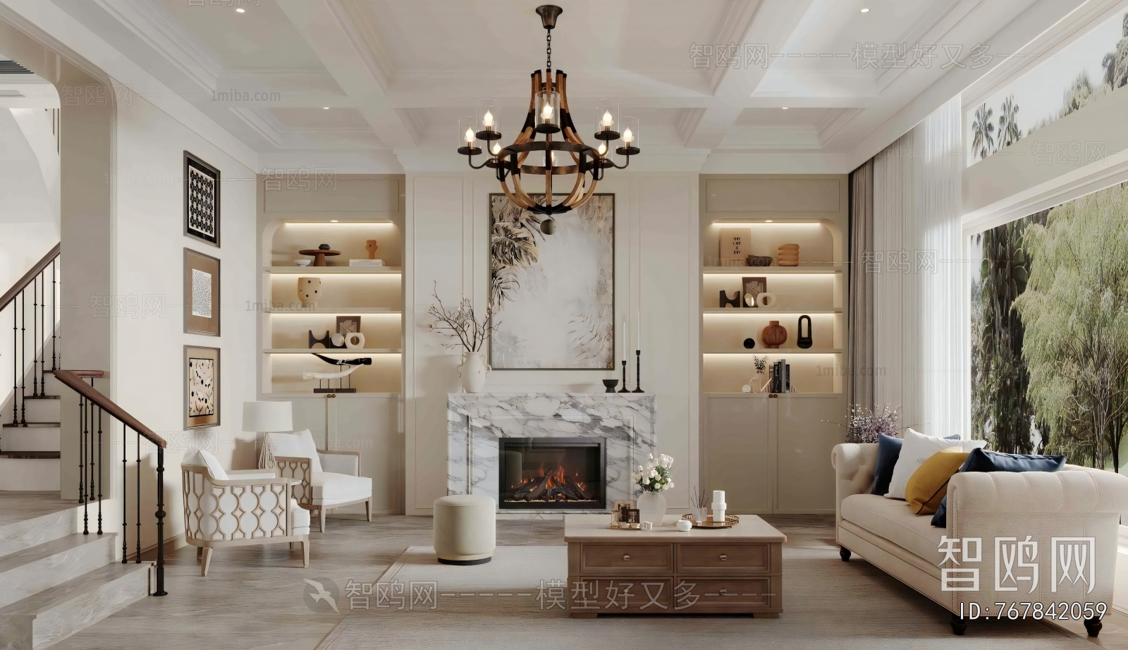 European Style A Living Room