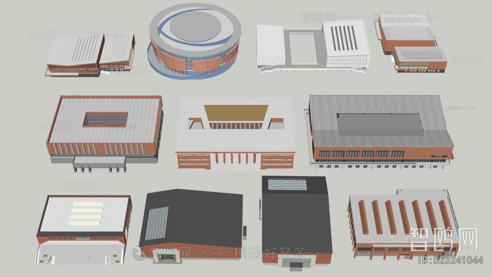 Modern Indoor Stadium