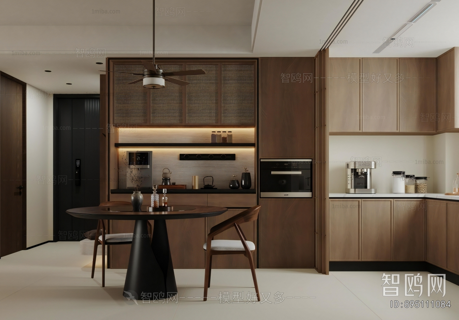 New Chinese Style A Living Room