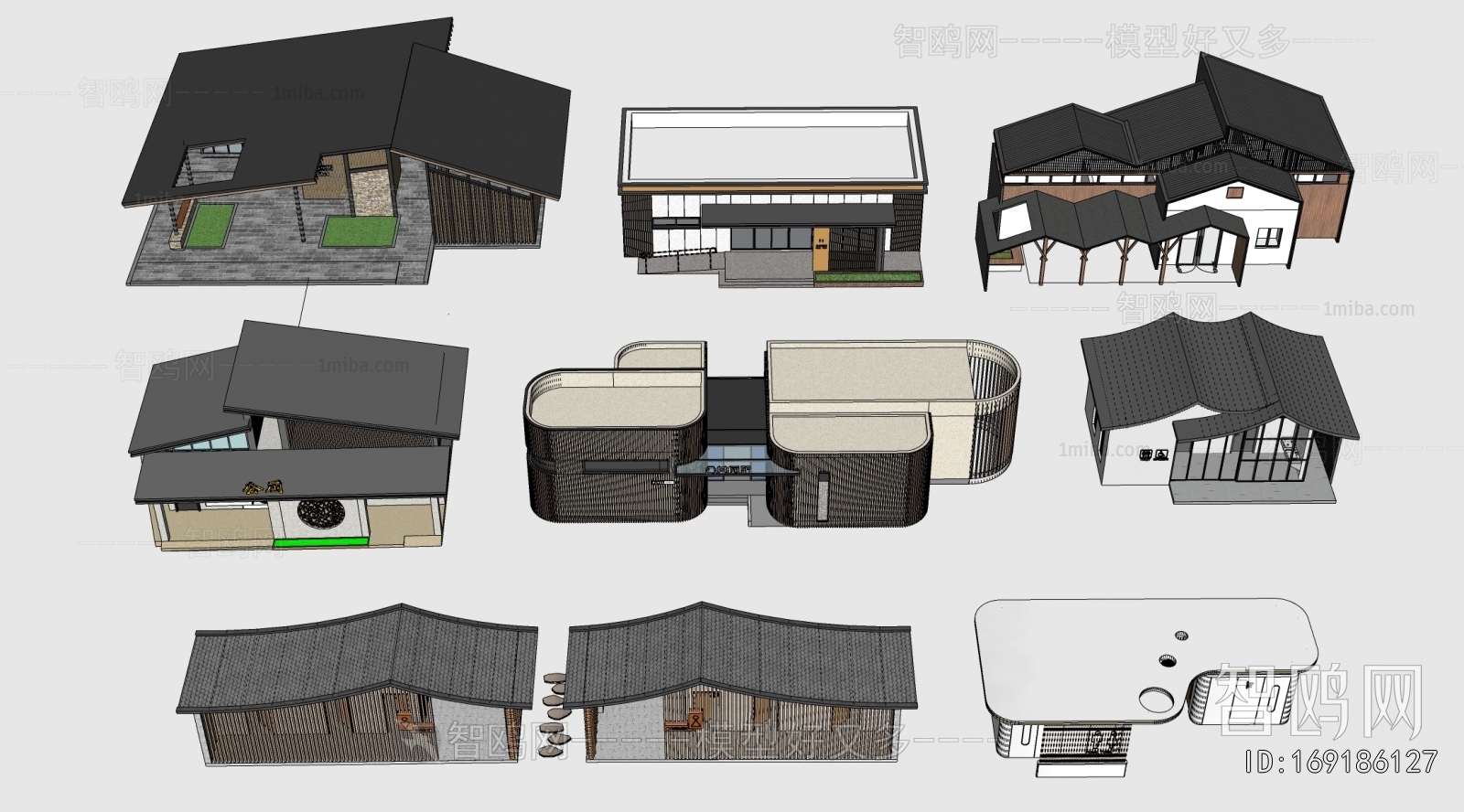 New Chinese Style Public Building