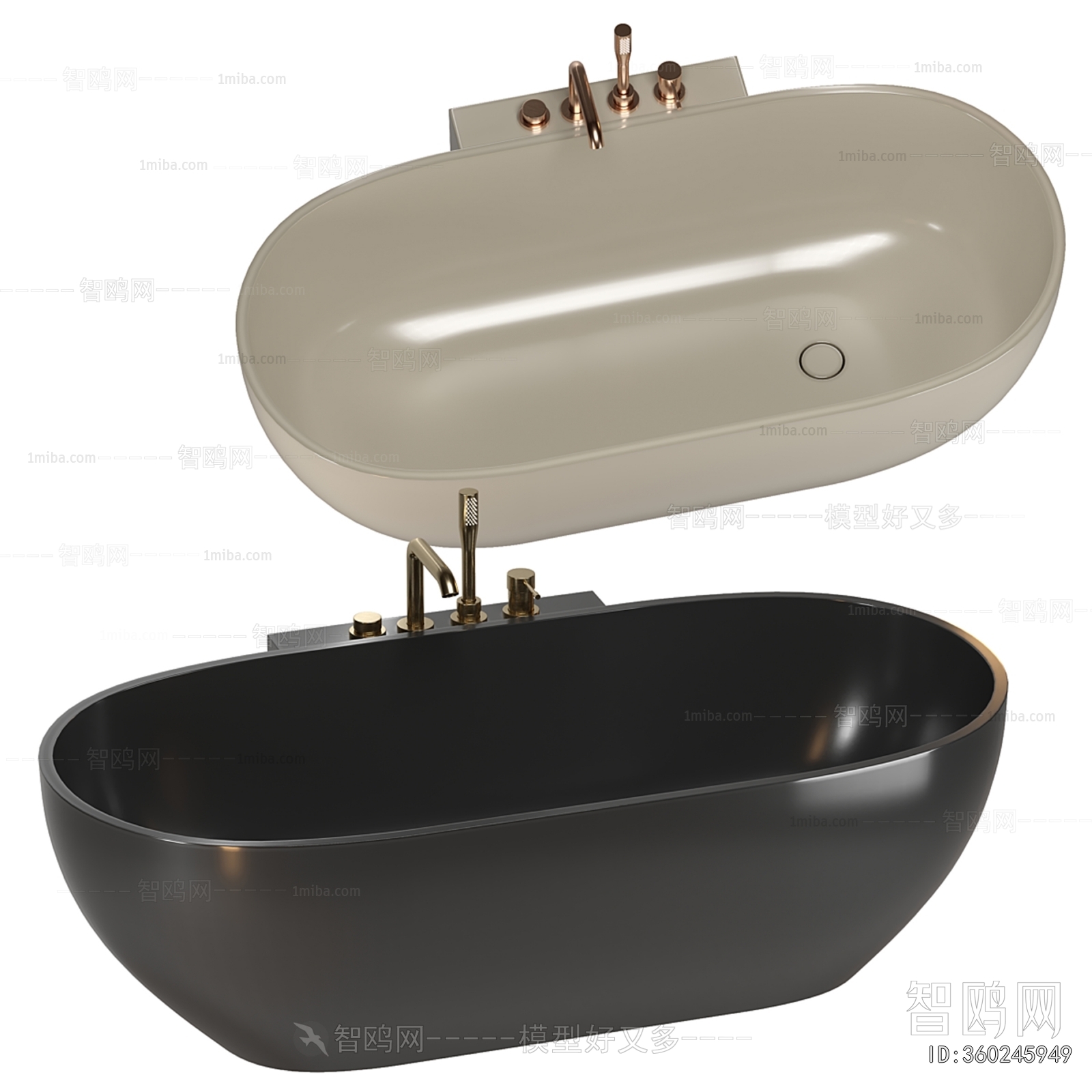 Modern Bathtub