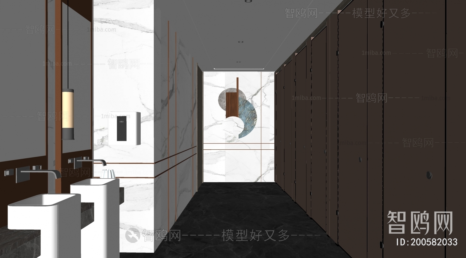 Modern Public Toilet