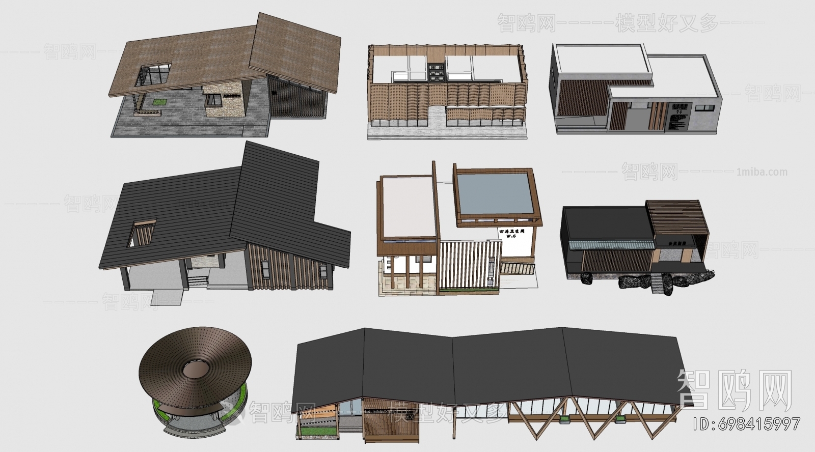 New Chinese Style Public Building