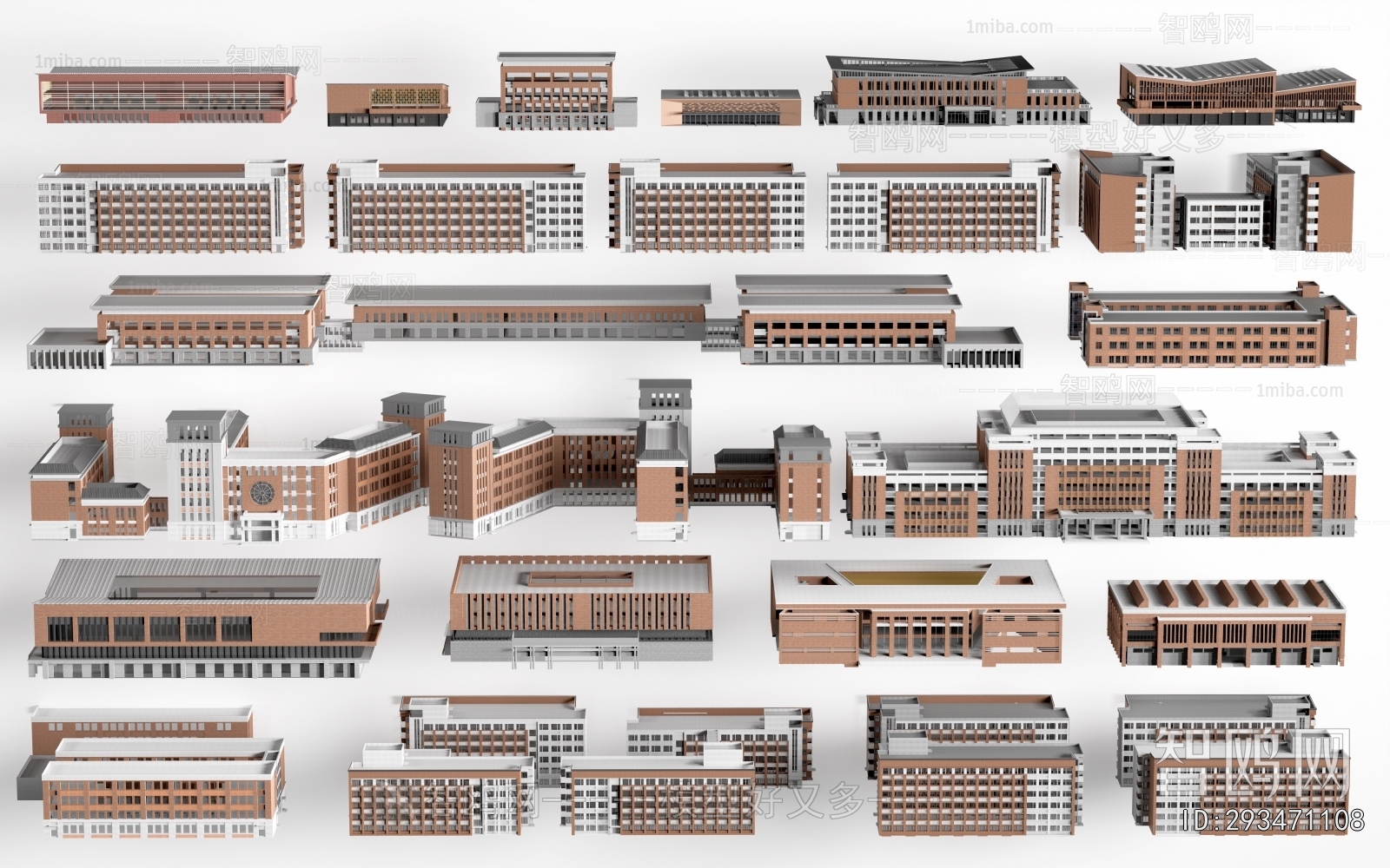 Modern School Building