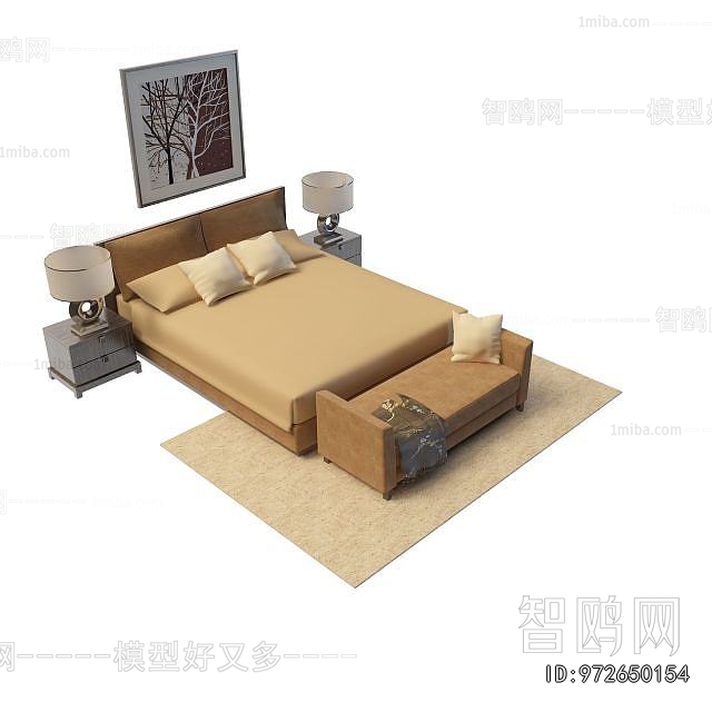 Modern Double Bed
