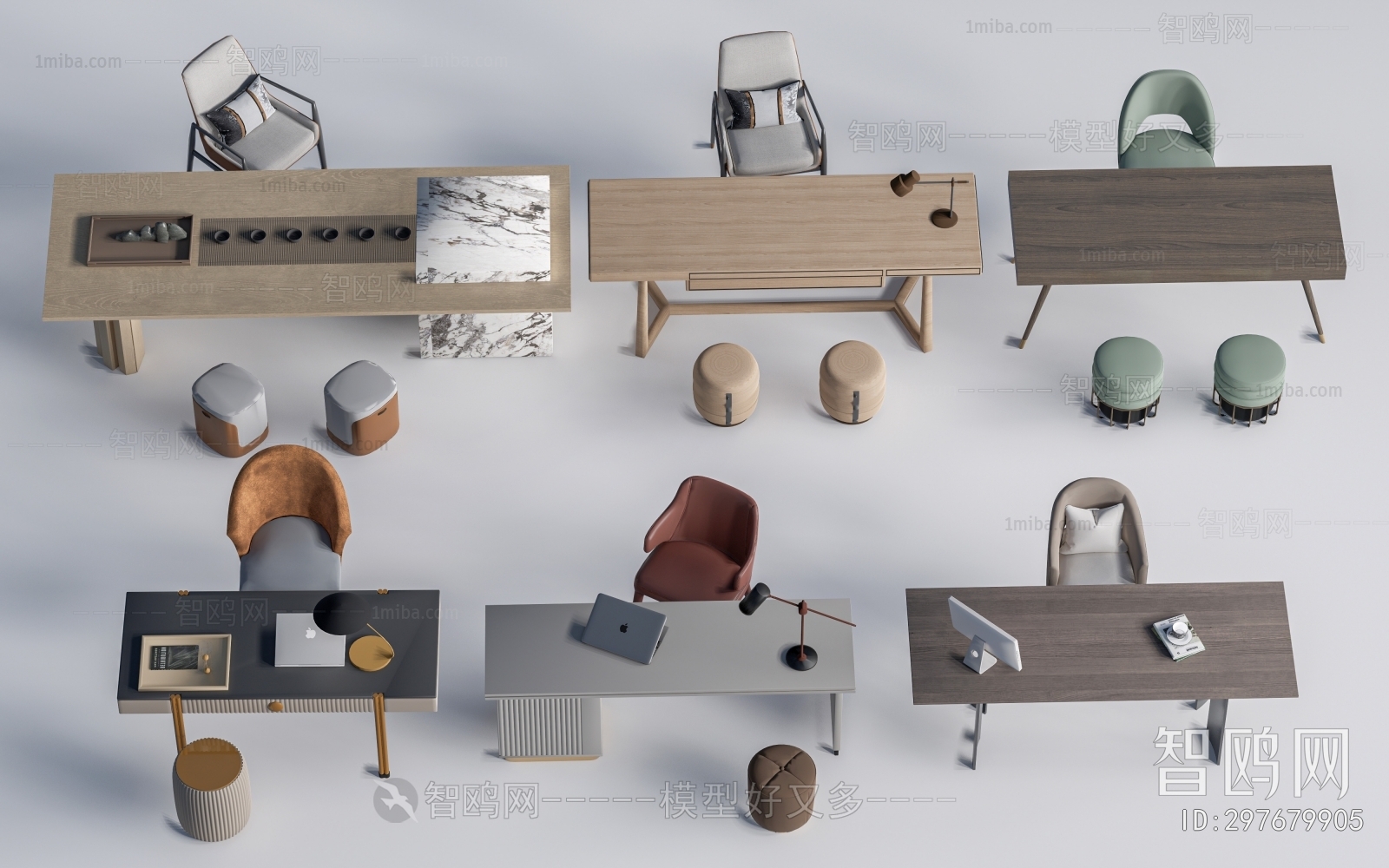 Modern Computer Desk And Chair