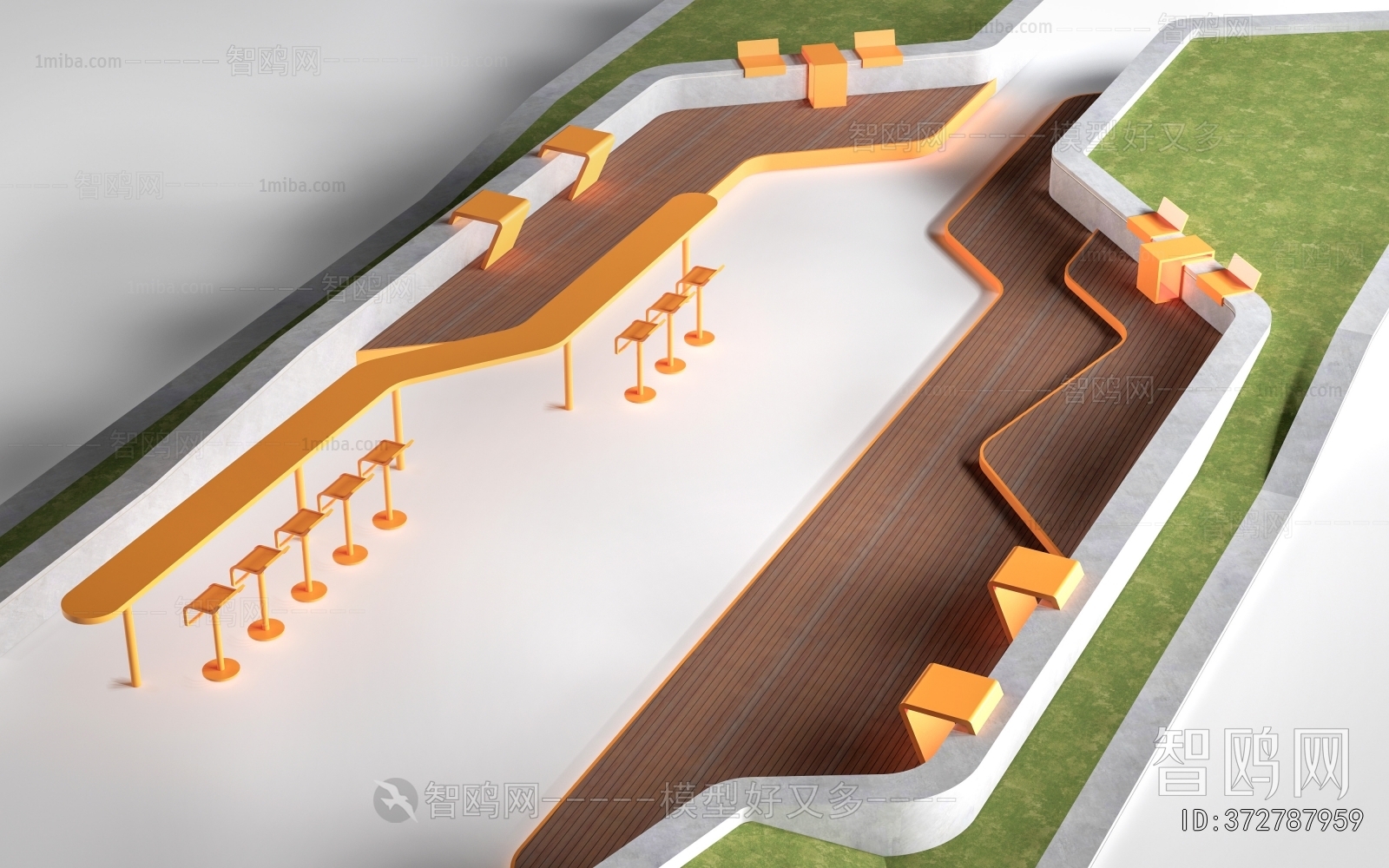 Modern Communal Chair