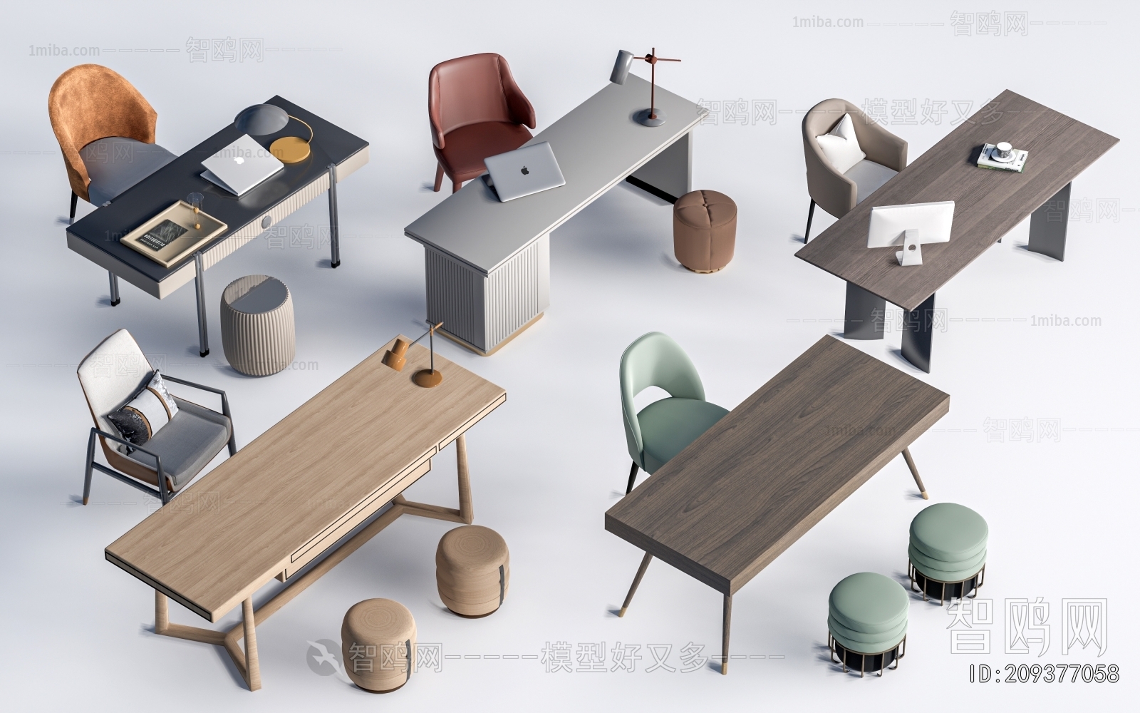 Modern Computer Desk And Chair