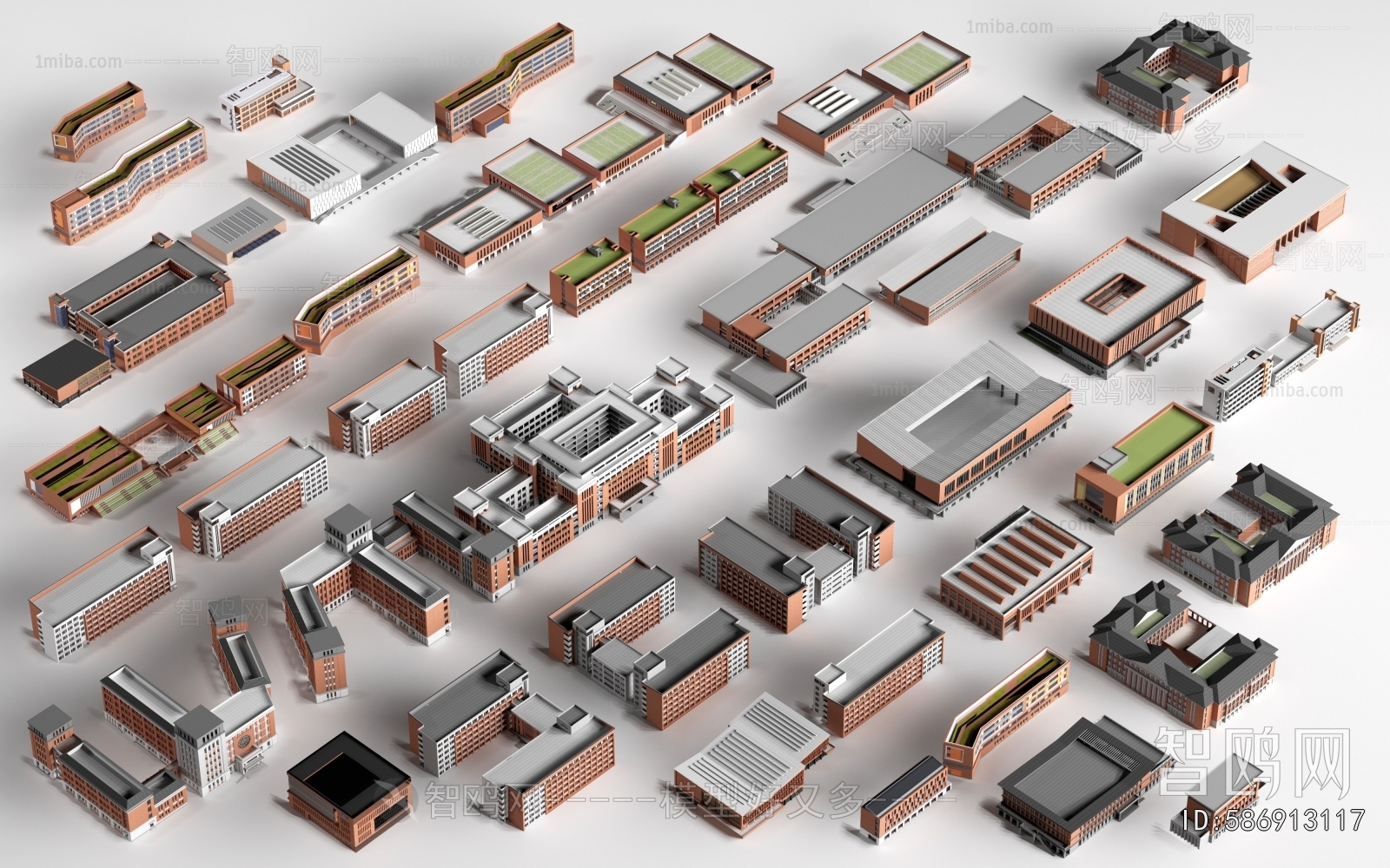 Modern School Building