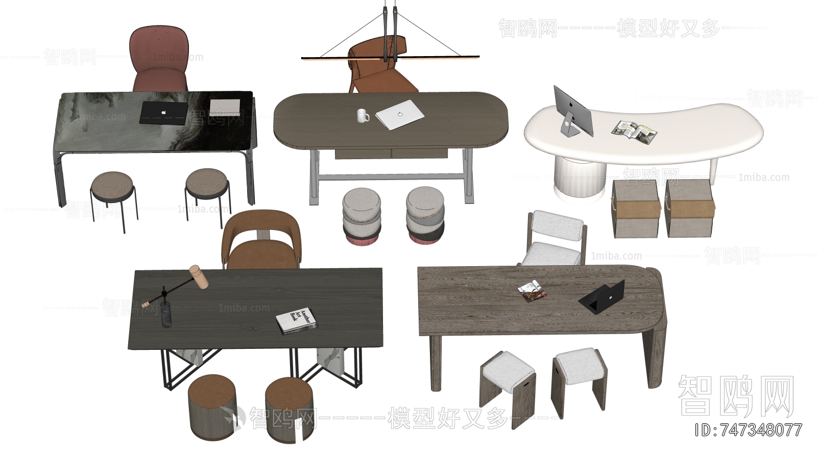 Modern Computer Desk And Chair