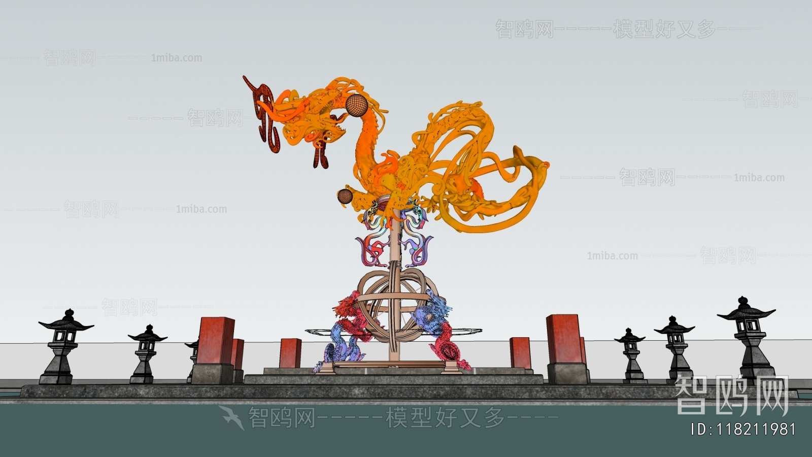 Modern Sculpture Sketch