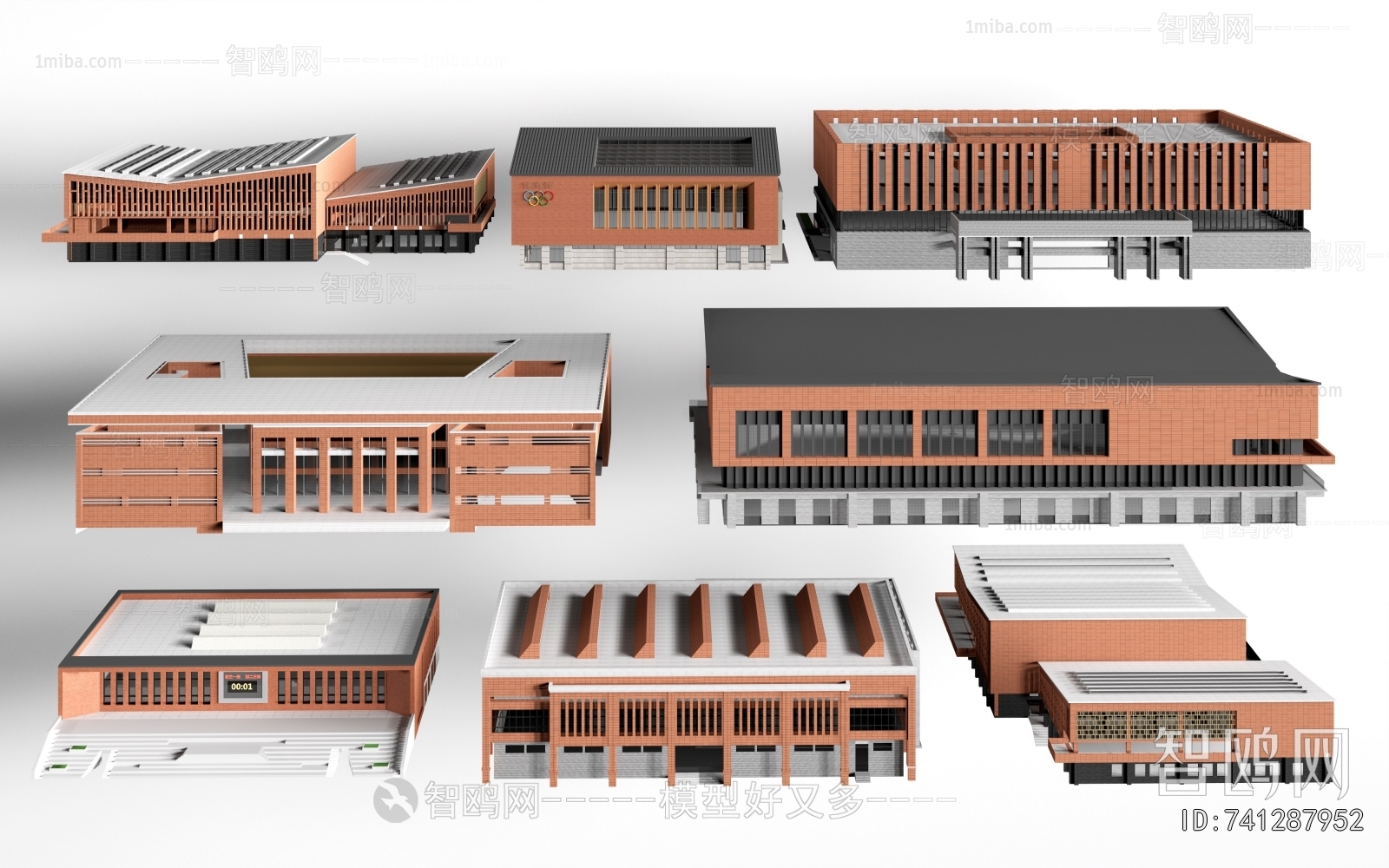 Modern Indoor Stadium