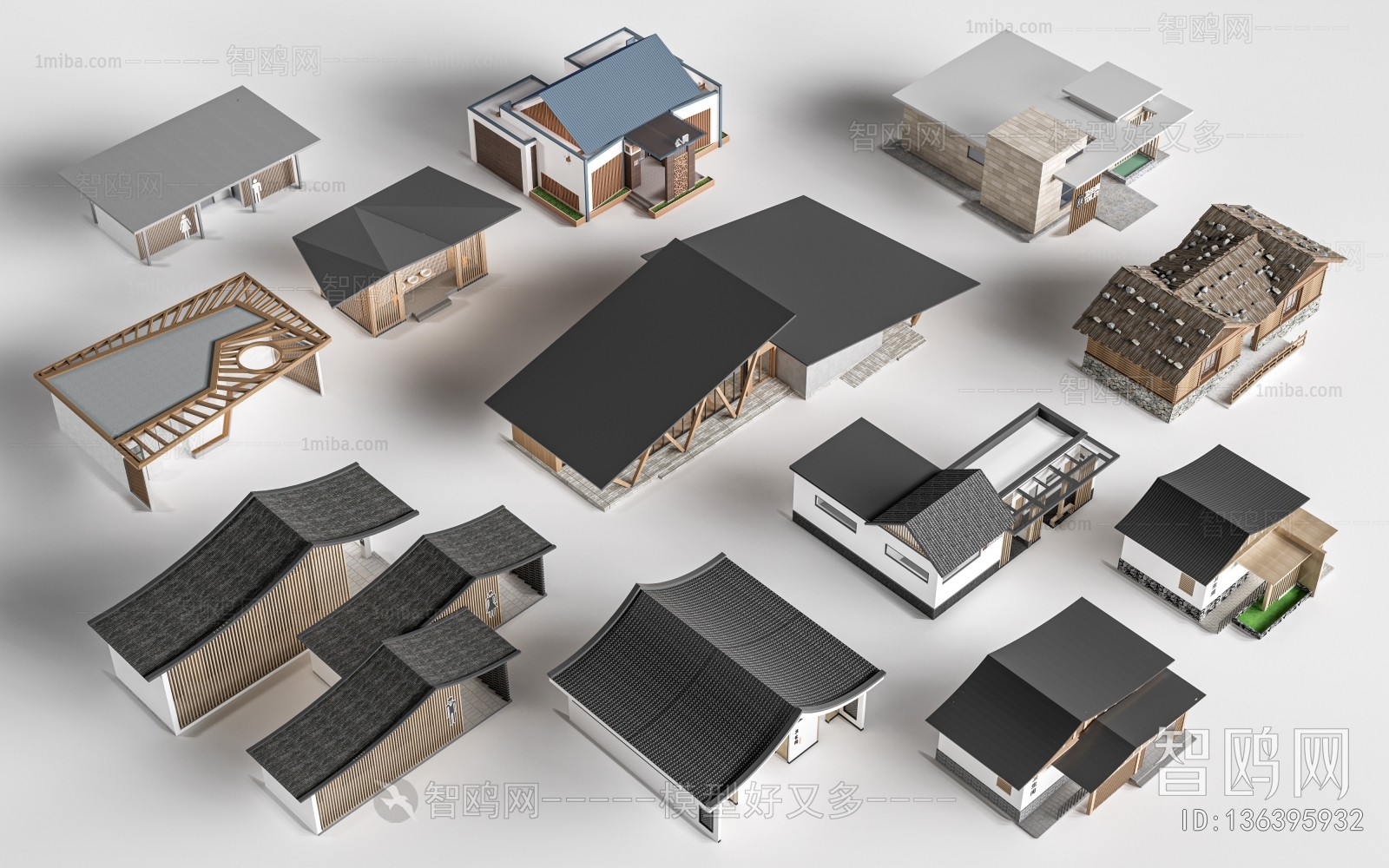 New Chinese Style Public Building