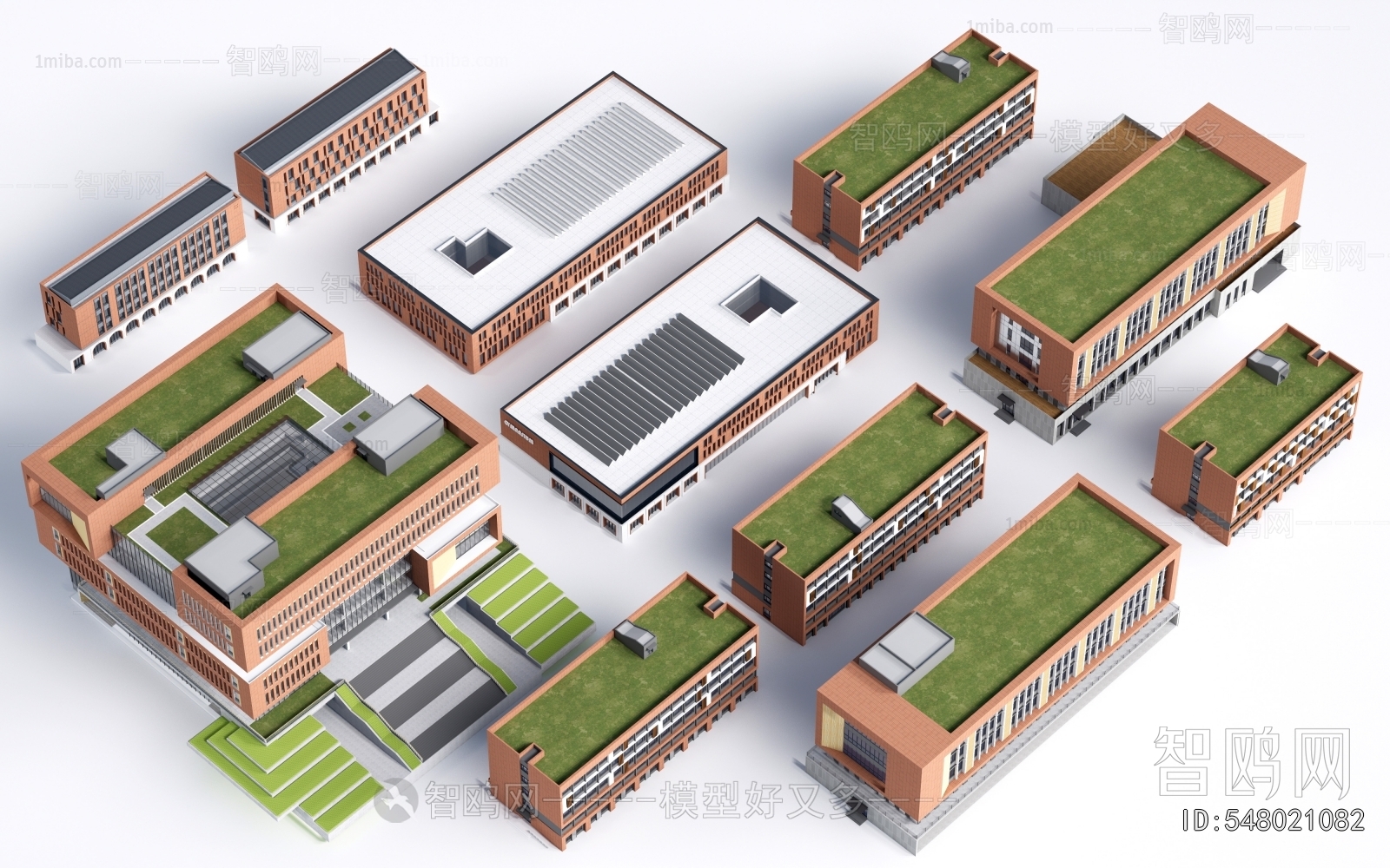 Modern School Building