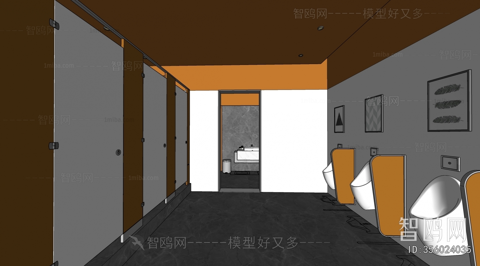 Modern Public Toilet