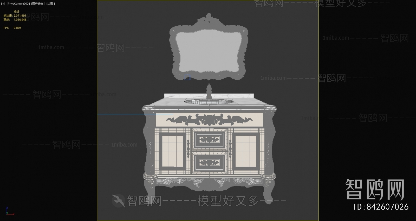 European Style Bathroom Cabinet