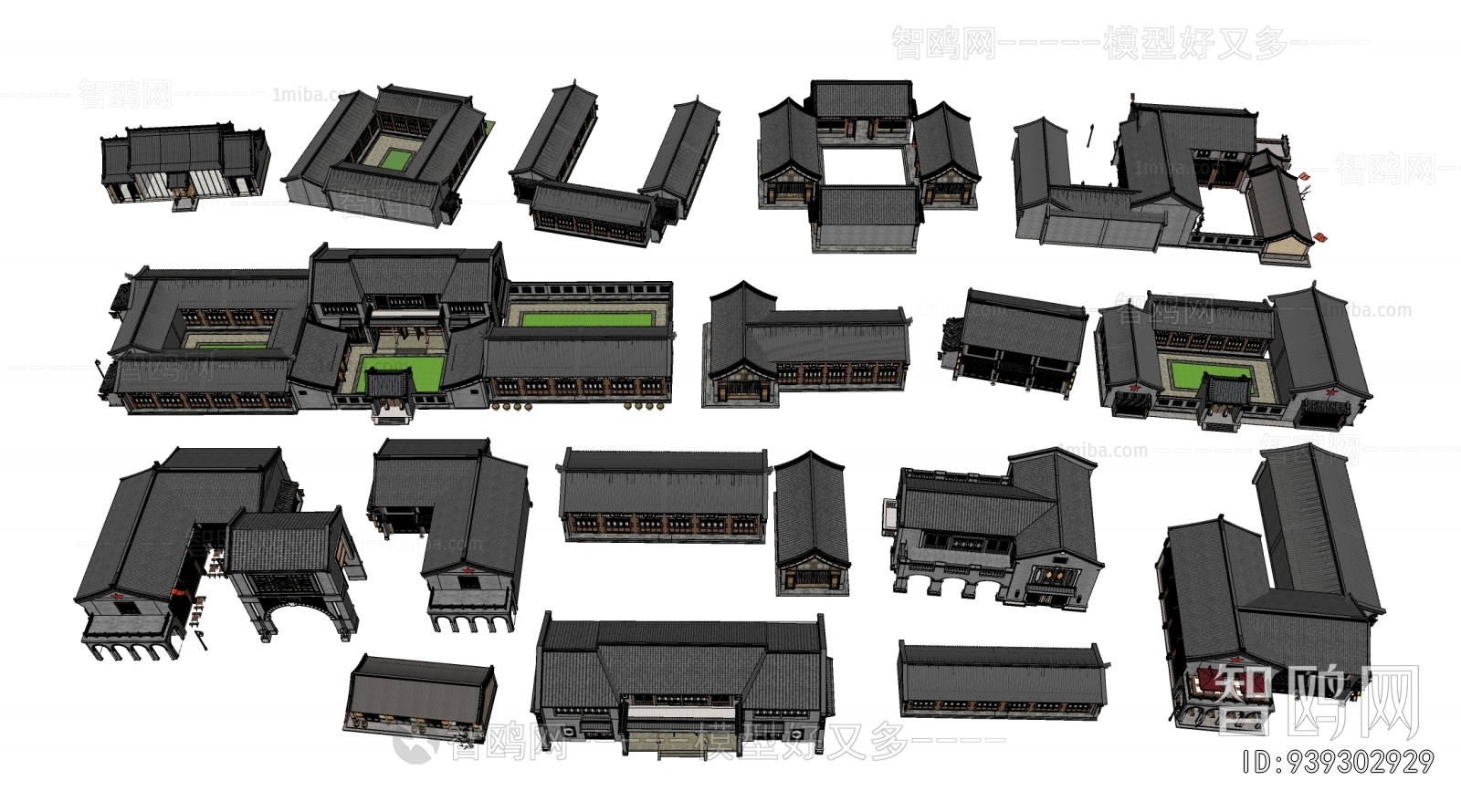 New Chinese Style Residential Building