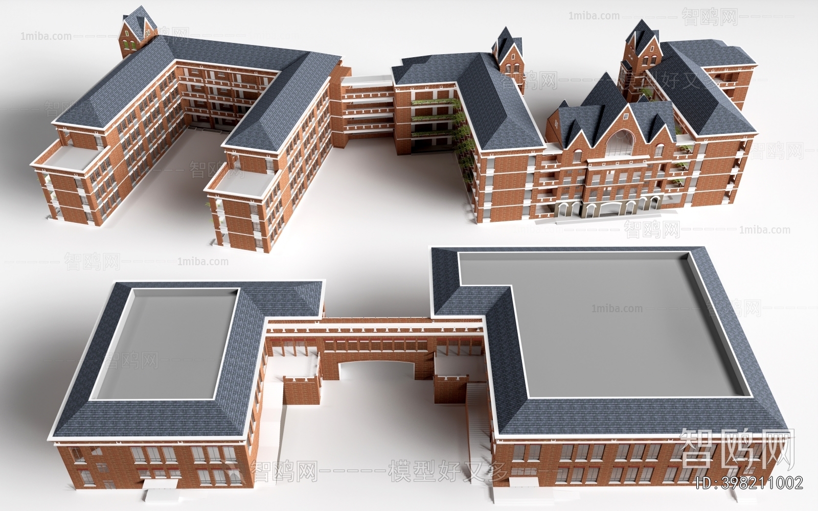 Modern School Building