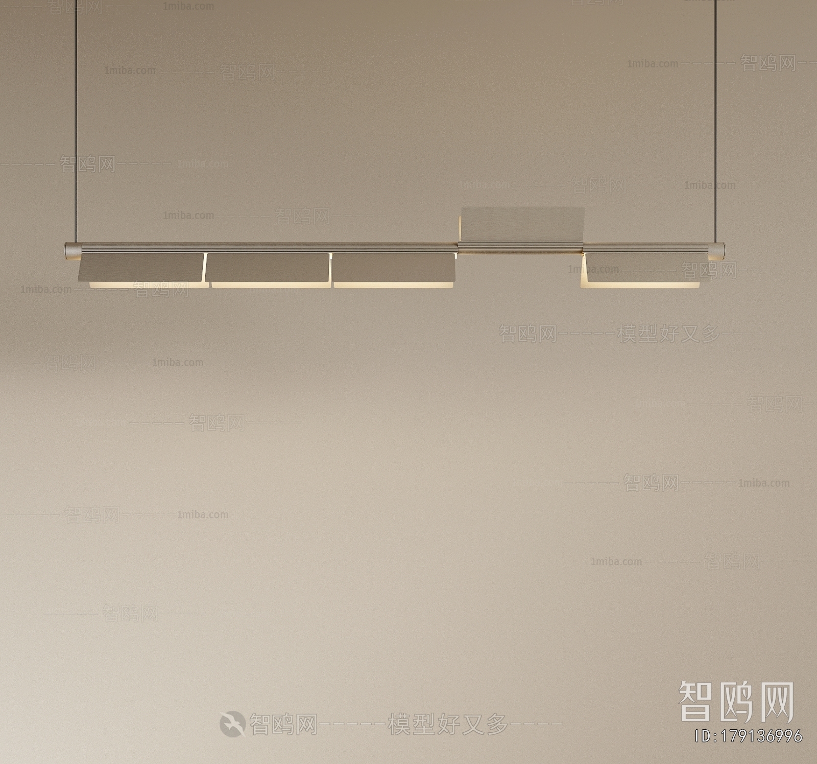 Modern Long Chandelier