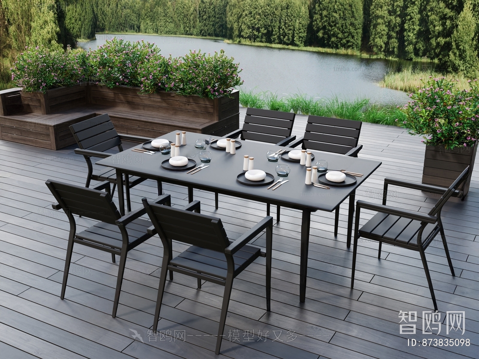 New Chinese Style Dining Table And Chairs