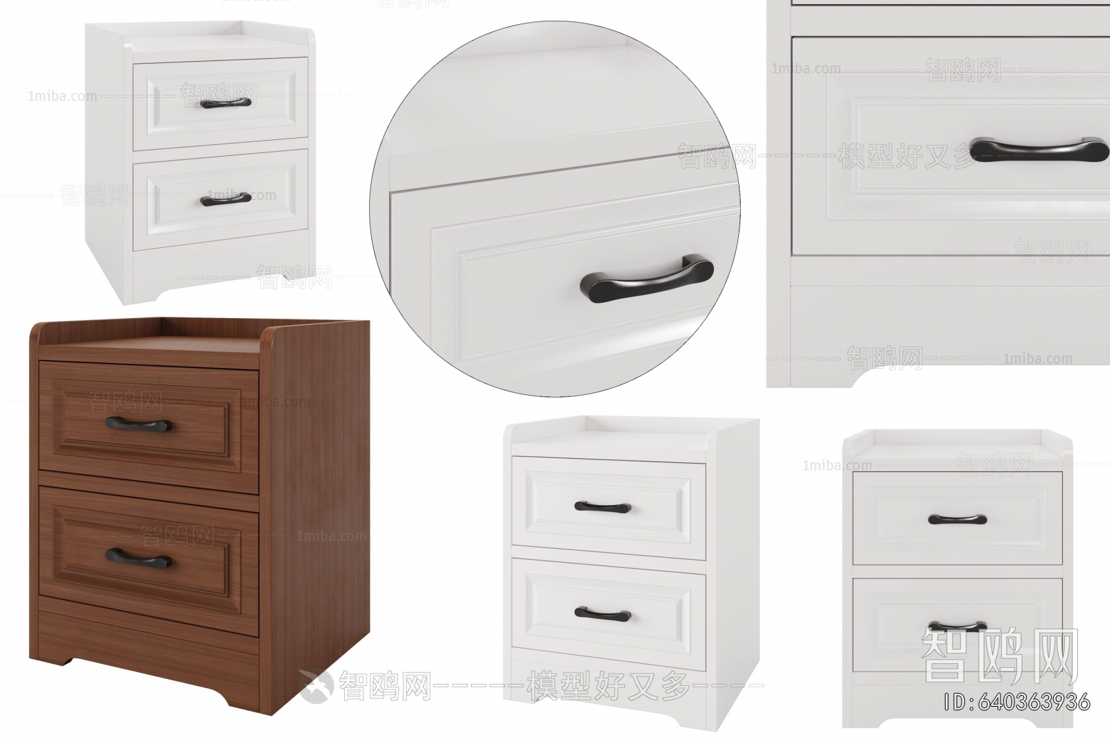 Modern Bedside Cupboard