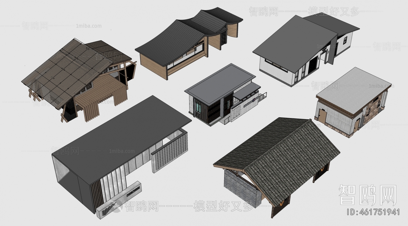 New Chinese Style Public Building