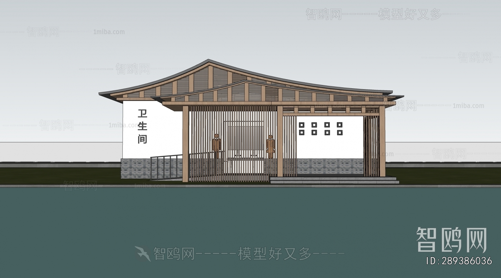 New Chinese Style Public Building