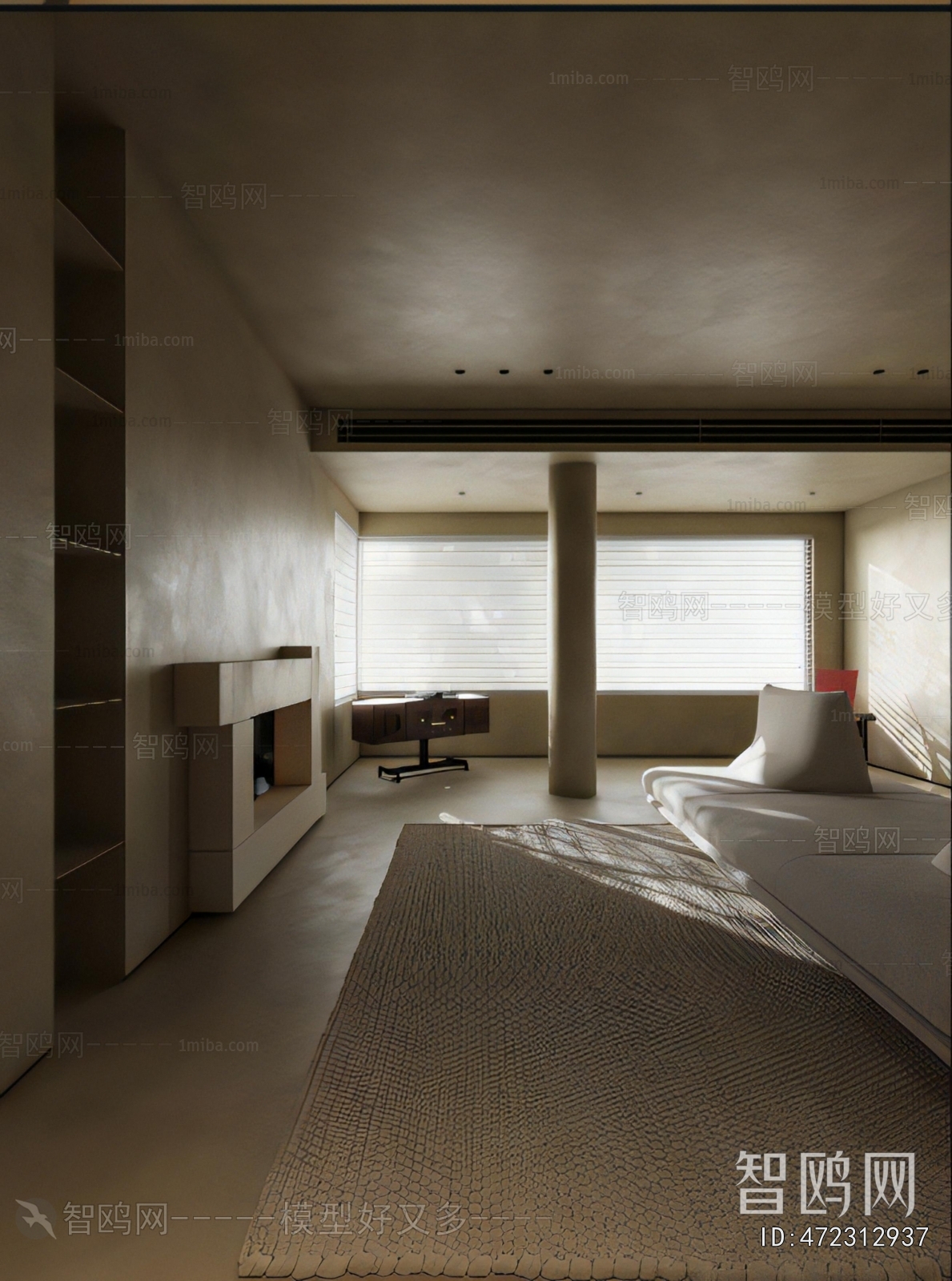 Wabi-sabi Style A Living Room