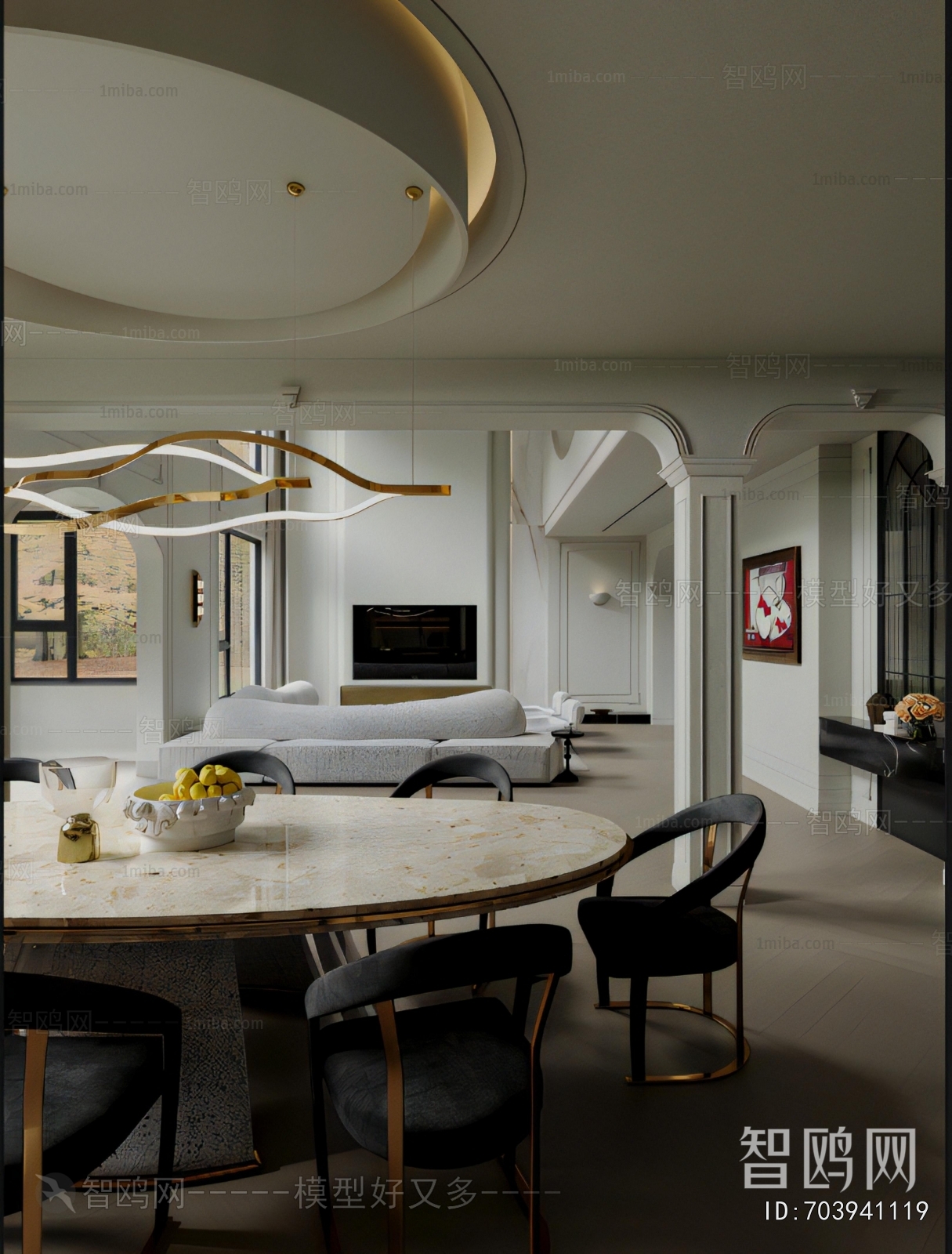 French Style A Living Room