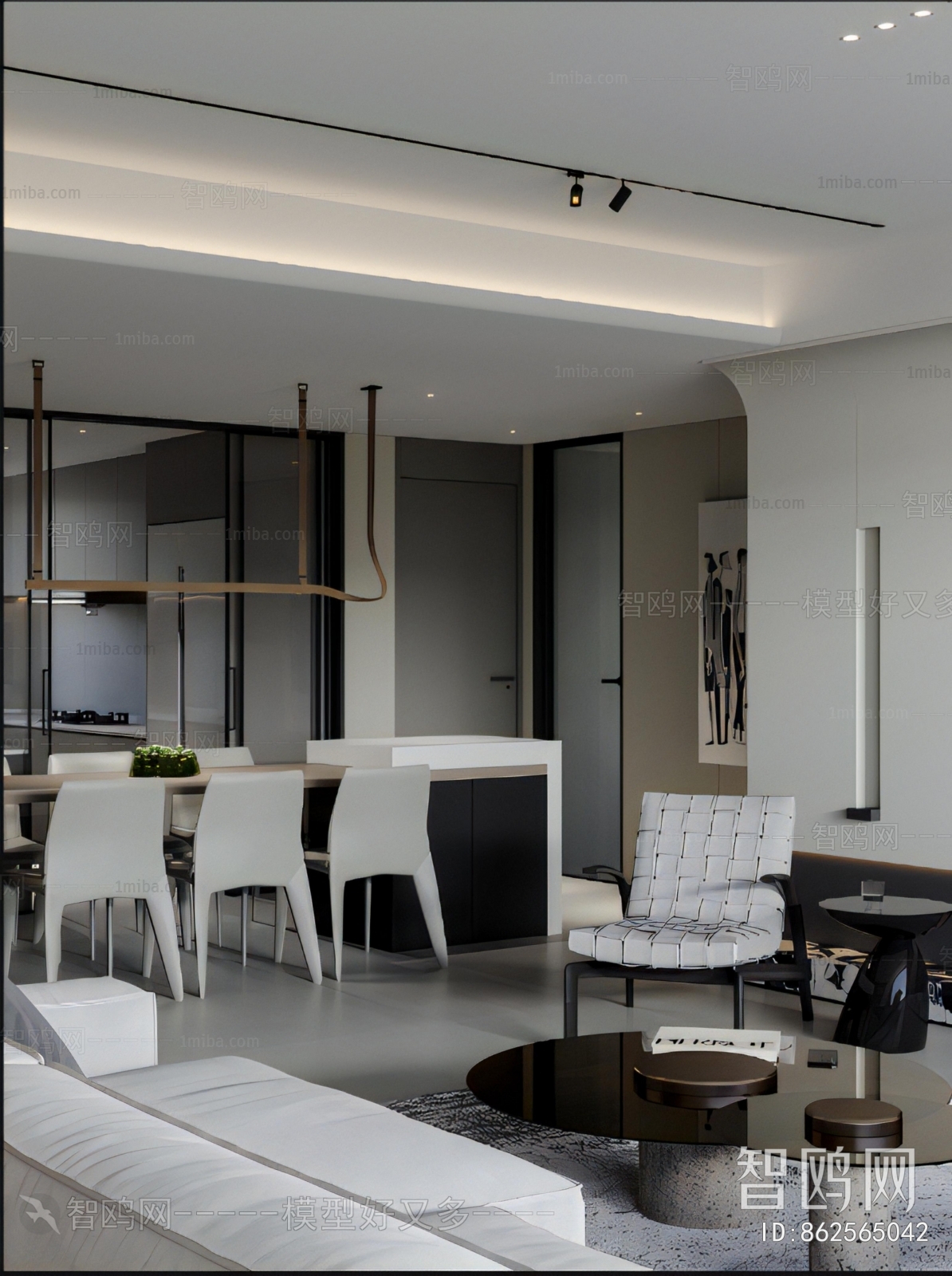 New Chinese Style Hallway