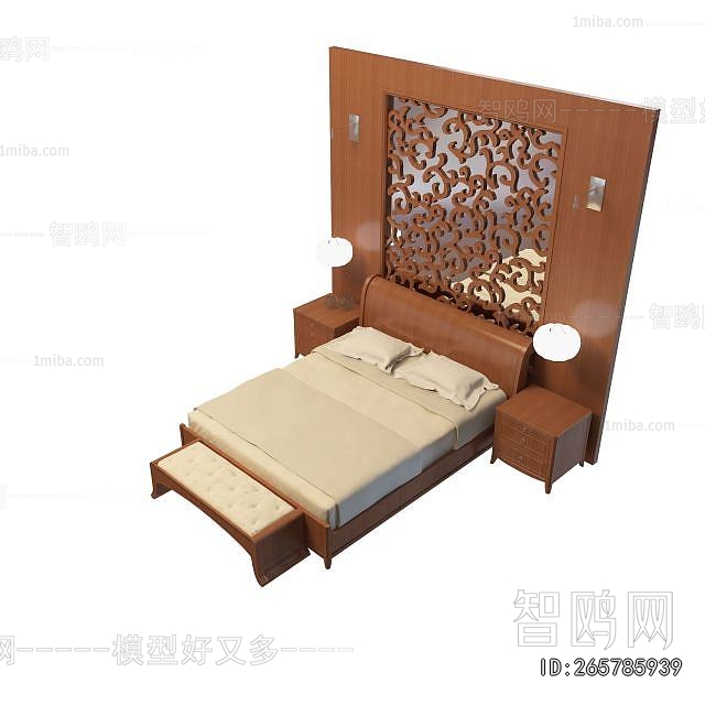 Modern Double Bed