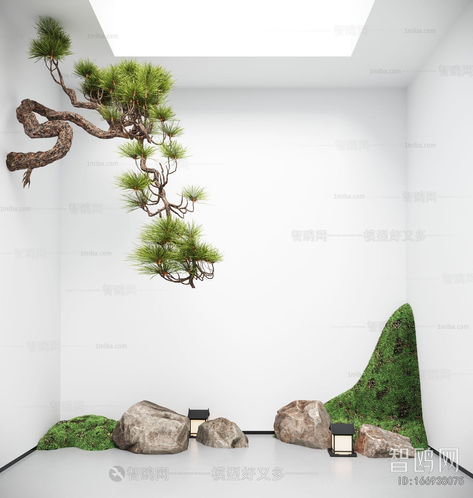 New Chinese Style Plant Landscaping