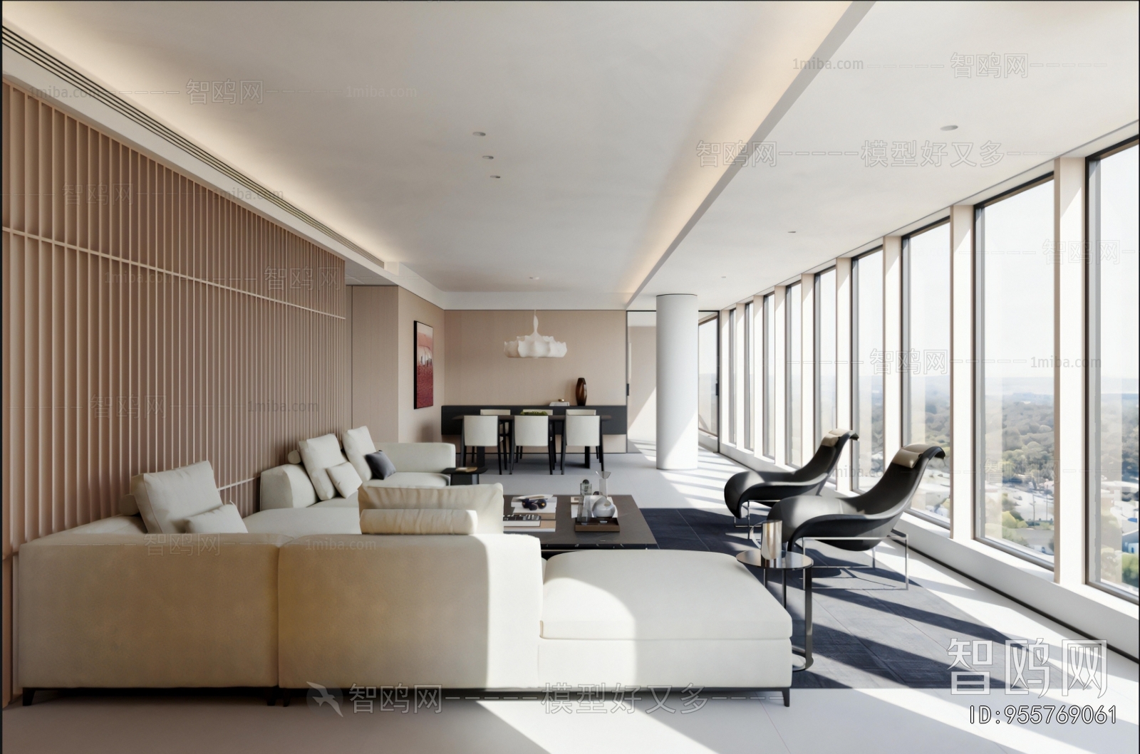 New Chinese Style Dining Room