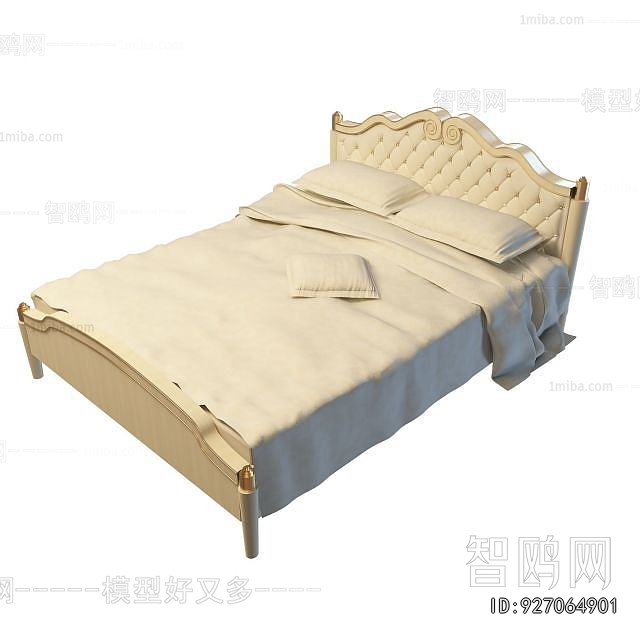 French Style Double Bed