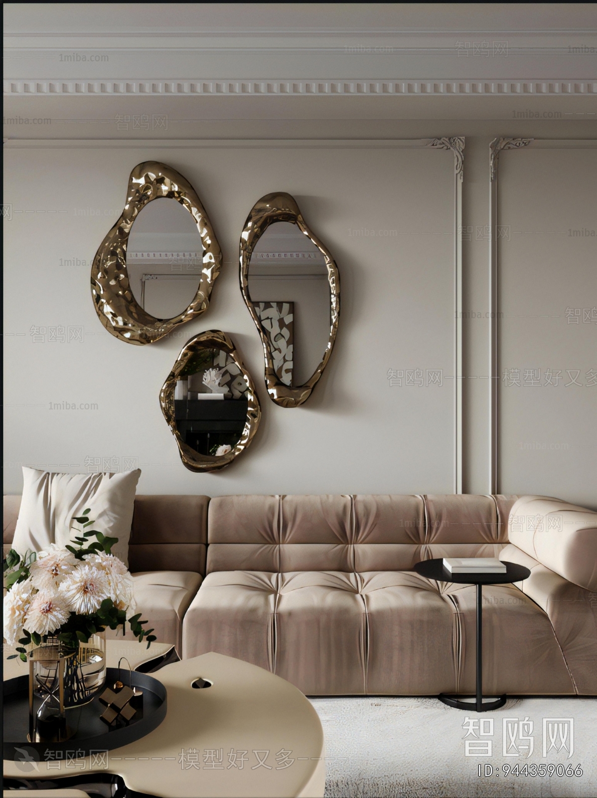 Simple European Style Dining Room