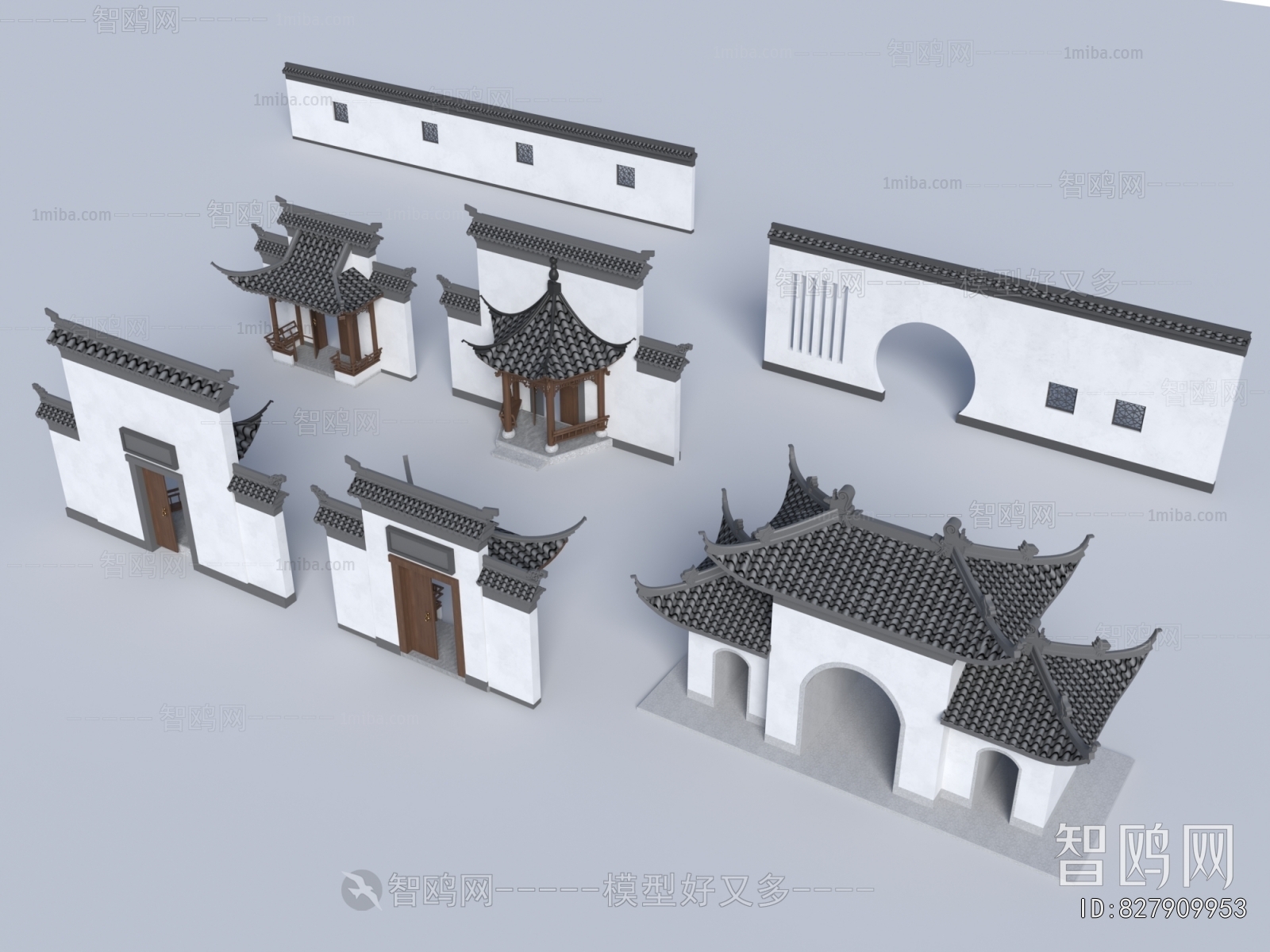 Chinese Style Facade Element