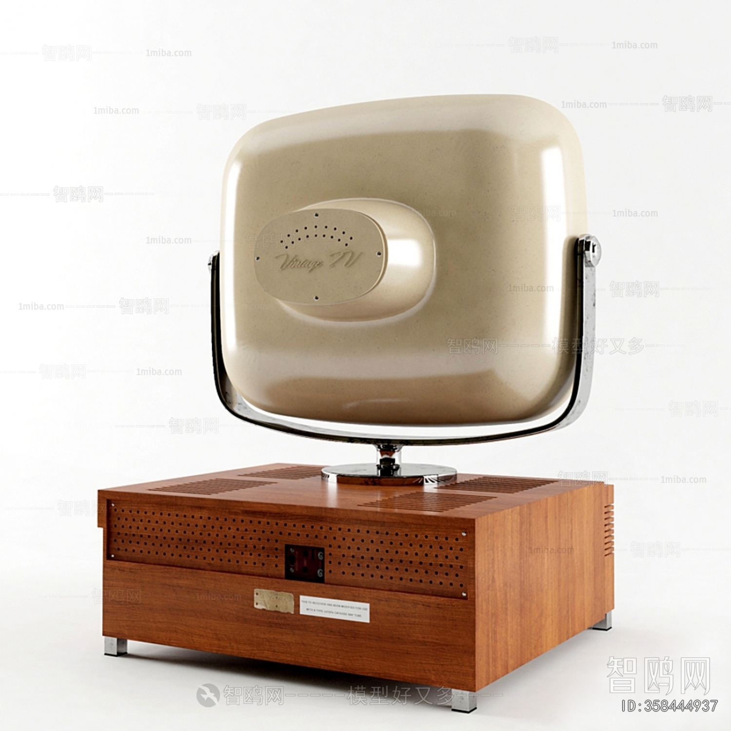 Retro Style TV Set