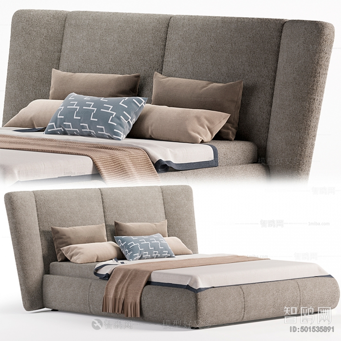 Modern Double Bed