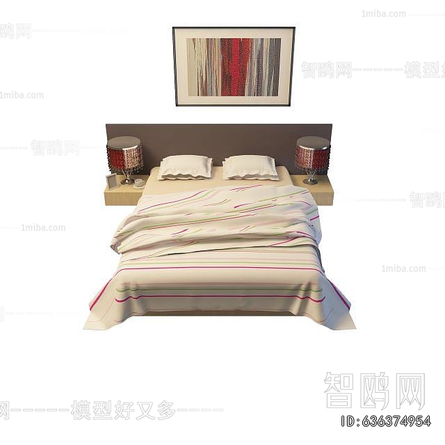 Modern Double Bed