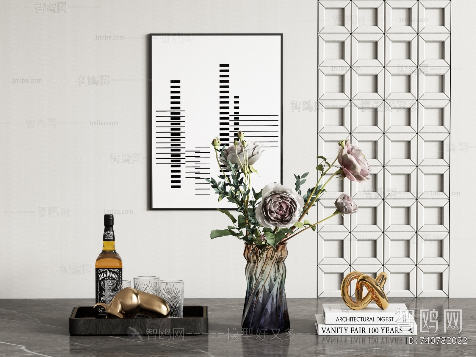 Modern Decorative Set