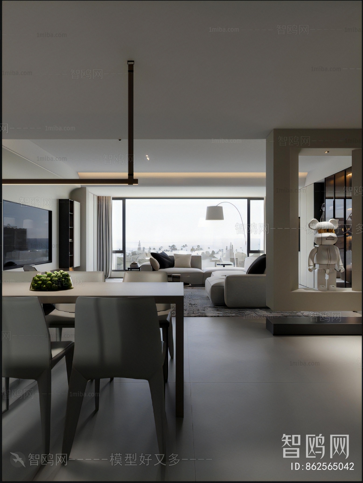 New Chinese Style Hallway