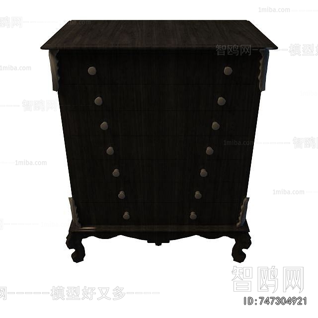 New Chinese Style Side Cabinet