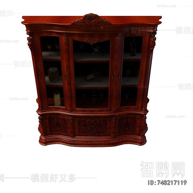 European Style Wine Cabinet