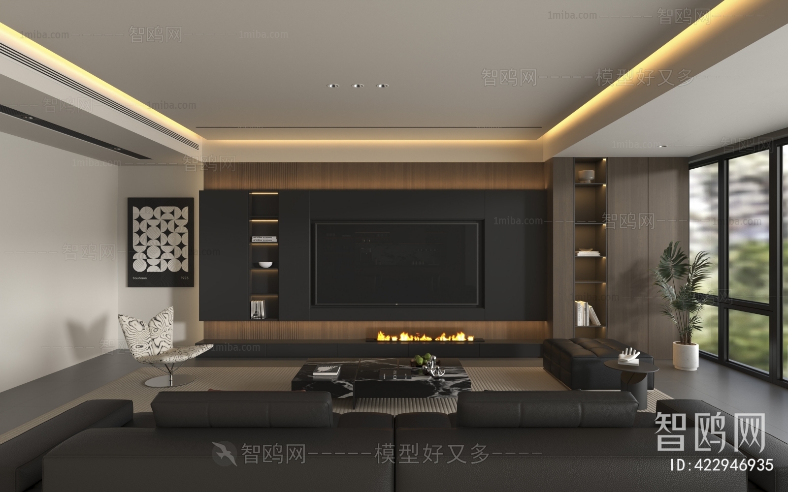 Modern A Living Room