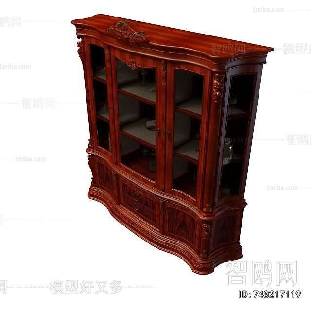 European Style Wine Cabinet