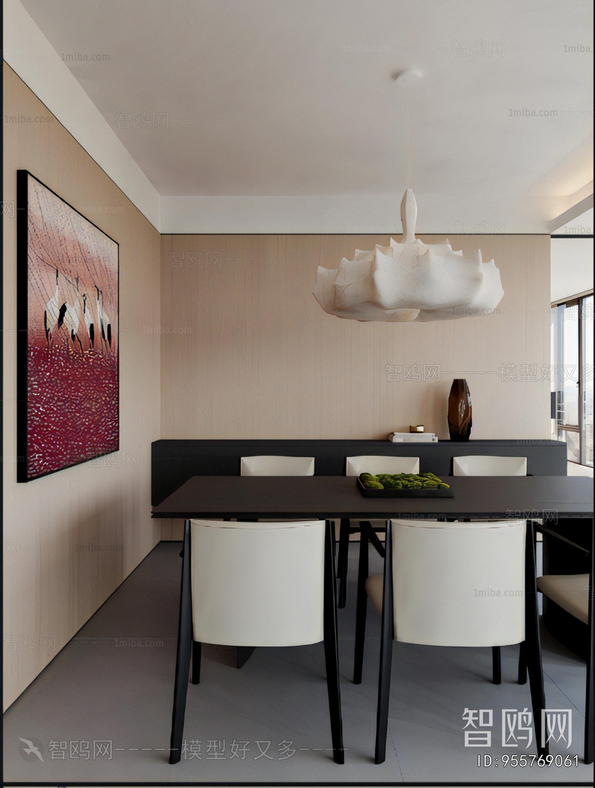 New Chinese Style Dining Room