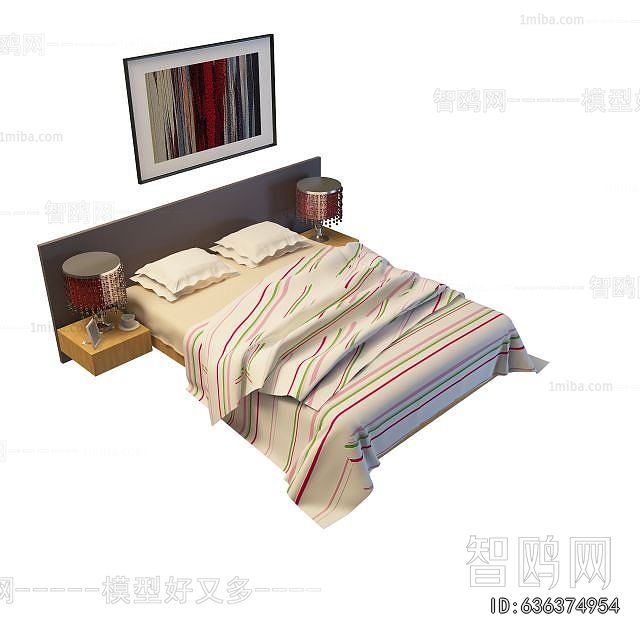 Modern Double Bed