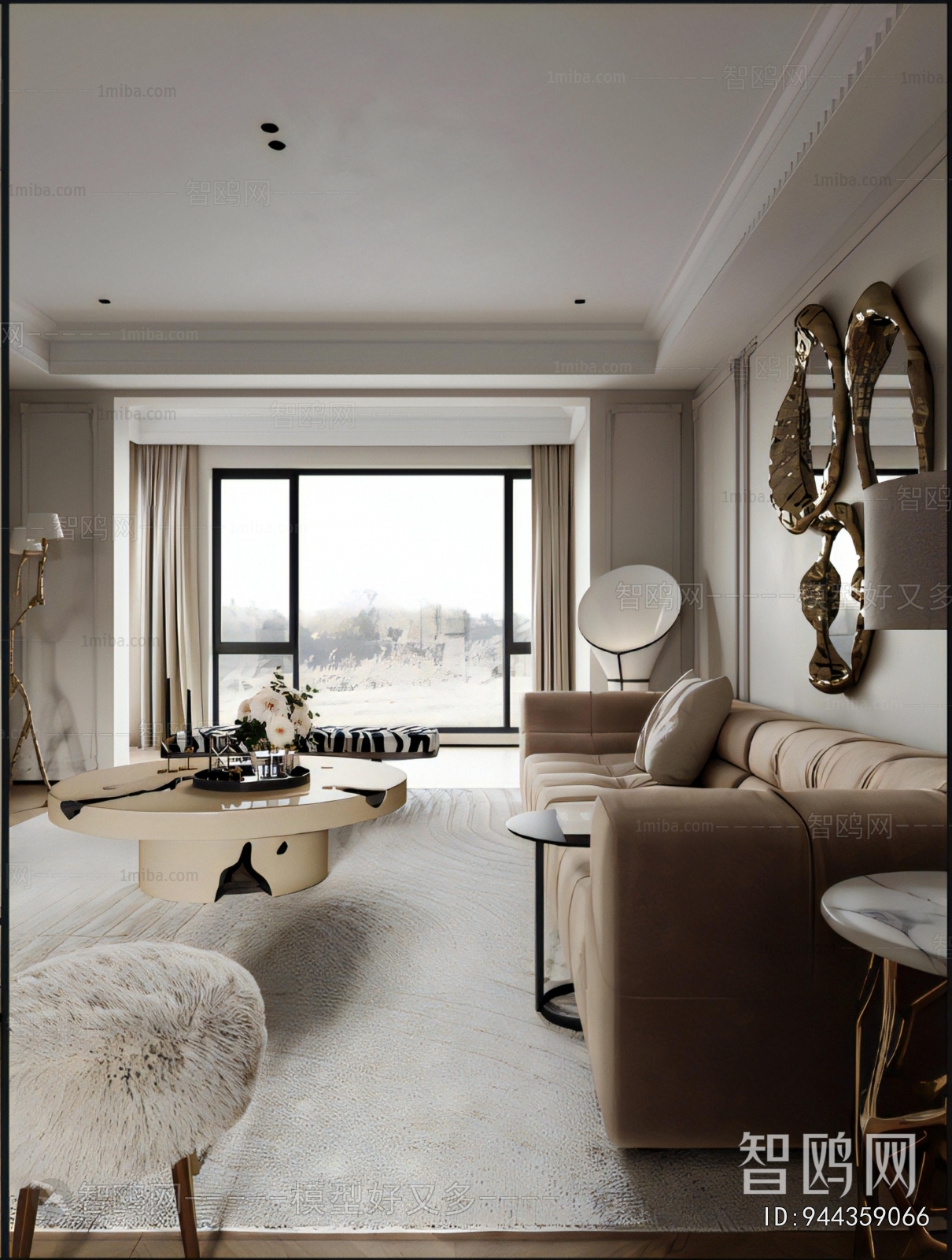 Simple European Style Dining Room