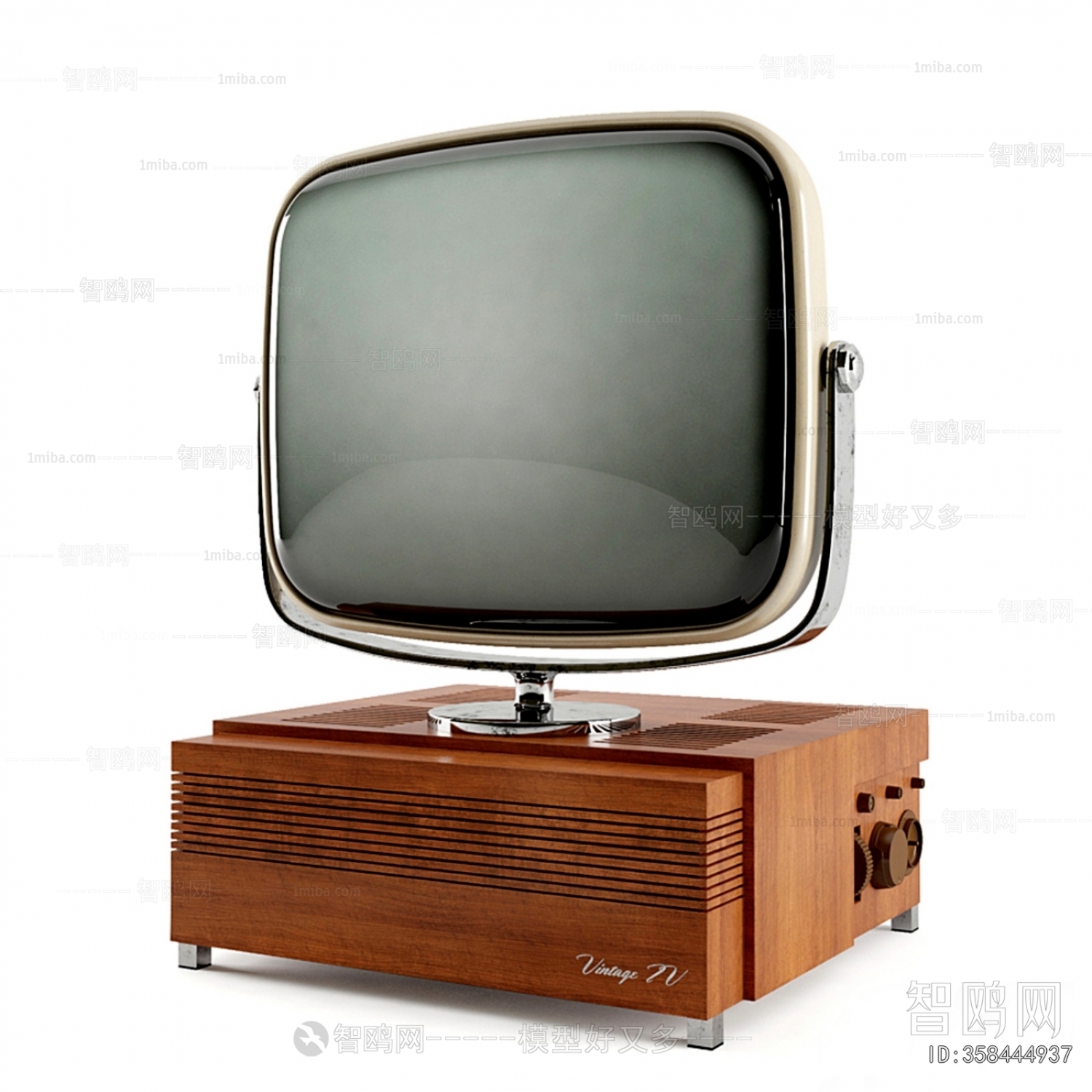 Retro Style TV Set