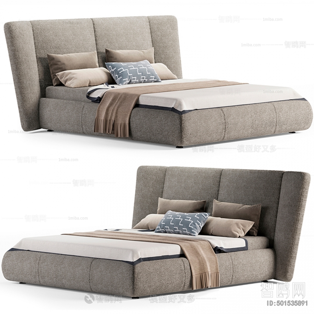 Modern Double Bed